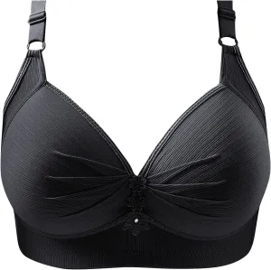 Adjustable Shoulder Straps Bra for Women,Unlined Non Padded Lace Plus Size Bras Figure Bras Sagging Bra Underwear