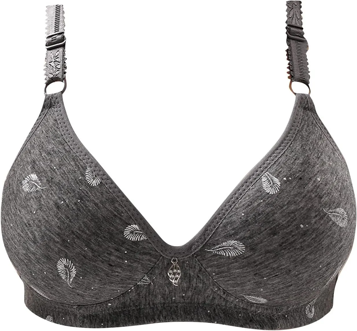 Adjustable Shoulder Straps Bra for Women,Unlined Non Padded Lace Plus Size Bras Figure Bras Sagging Bra Underwear