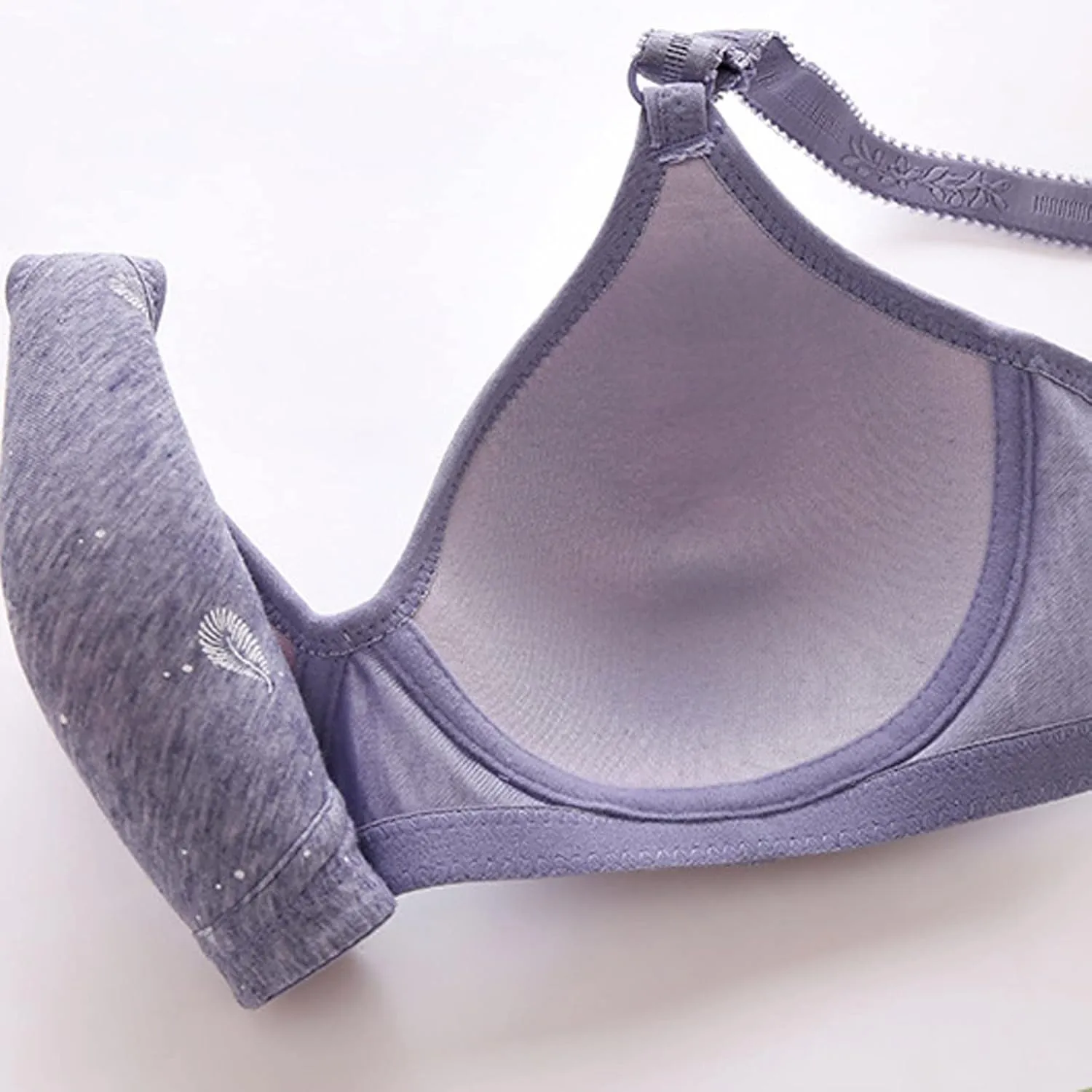 Adjustable Shoulder Straps Bra for Women,Unlined Non Padded Lace Plus Size Bras Figure Bras Sagging Bra Underwear