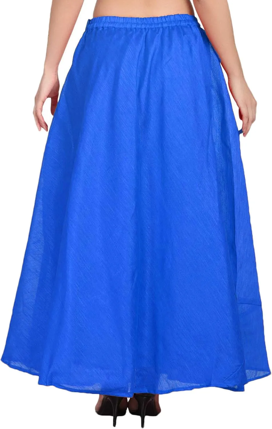 ANANYA FASHION & CRAFTS HUB Solid Readymade Skirt Dupion Beach Wear for Women Maxi Skirt Lehenga Summer Wear