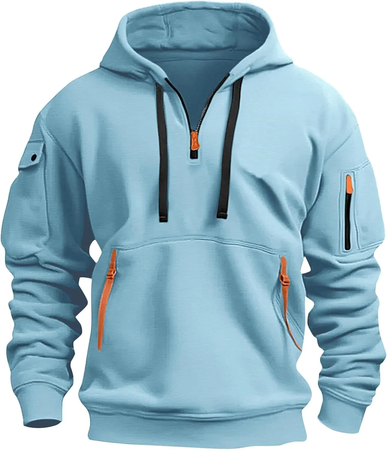 Aztec Hoodie Men Oversized Long Sleeve Tactical Hoodies: Ugly Sweater Vintage Graphic Aztec Sweater Sweatshirts