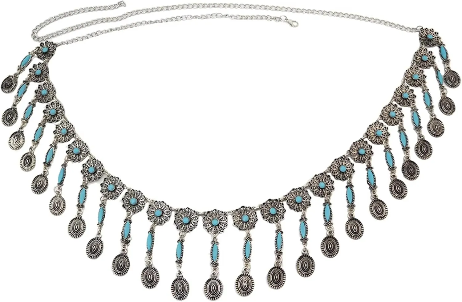 Body Chain Dance Costume Accessories Vintage Women's Waist Chain