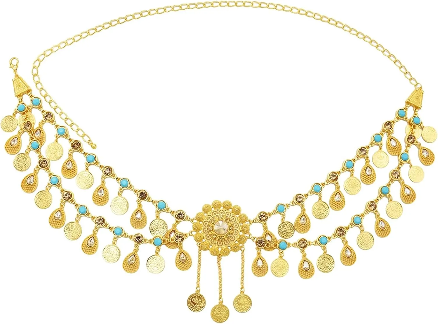 Bohemian Ethnic Vintage Body Chain Accessories Beading