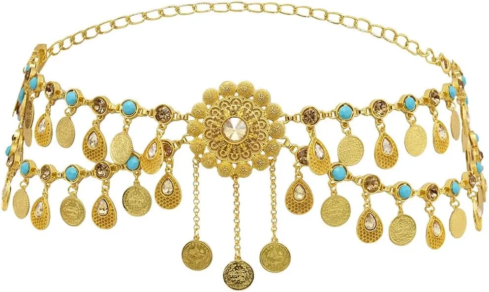 Bohemian Ethnic Vintage Body Chain Accessories Beading
