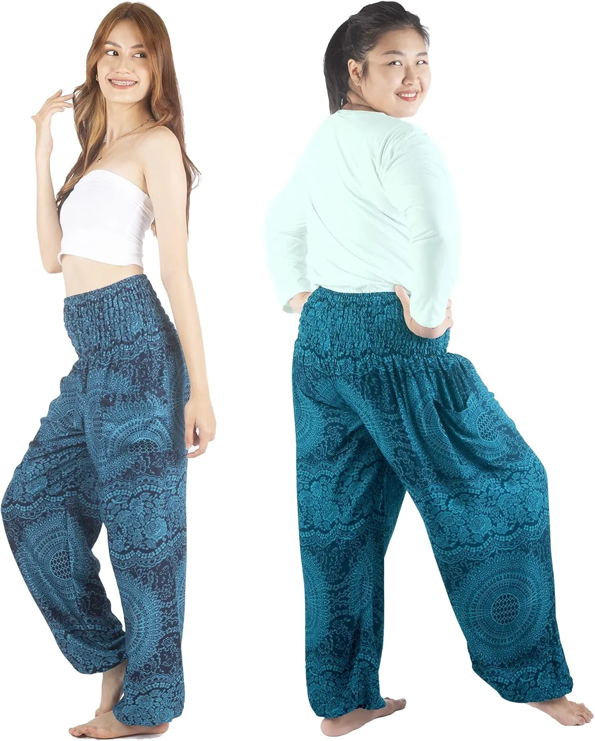 Boho Pants Harem Pants Yoga Trousers for Woman Bohemian Beach Pants
