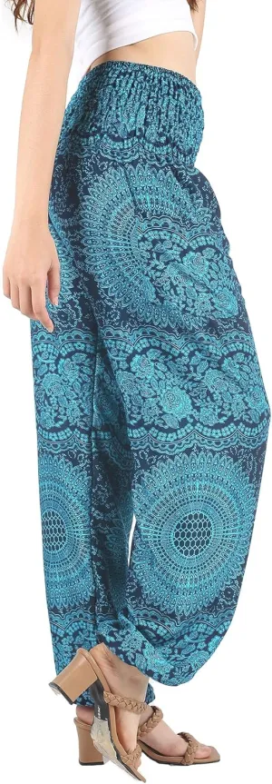 Boho Pants Harem Pants Yoga Trousers for Woman Bohemian Beach Pants