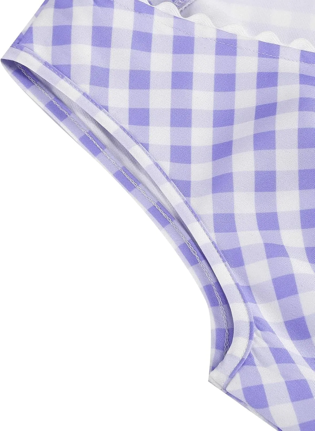 Button Front CheckeDress for Women V Neck Sleeveless A Line Summer Vacation Beachwear 2025 Casual Day Out
