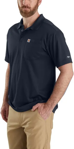 Carhartt Men's Force Relaxed Fit Lightweight Short-Sleeve Pocket Polo