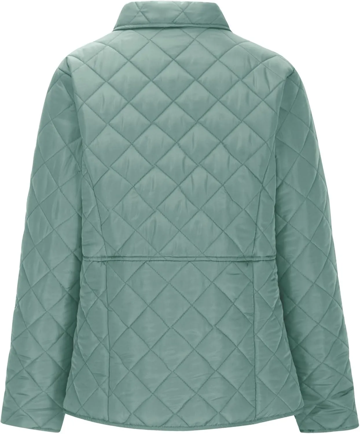 Ceboyel Women'S Quilted Barn Jackets 2024 Trendy Puffy Coats Quilted Bomber Jacket Lightweight Warm Winter Outerwear Clothing