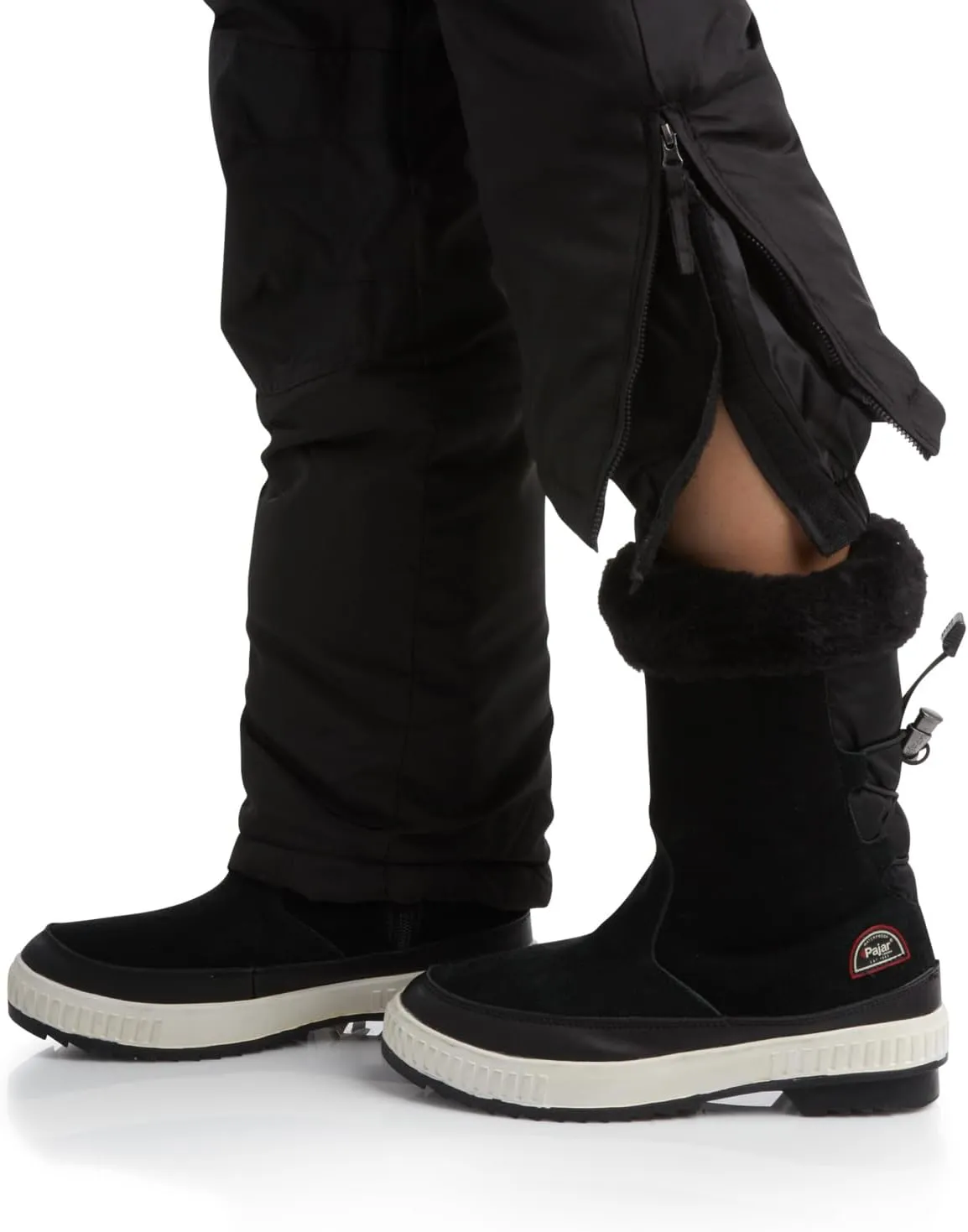 Cherokee Women's Insulated Snow Bib - Water Resistant Ski Overall Pants (S-3XL)
