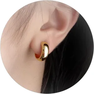 Claw Earrings 14K Gold Plated Cuff Earrings Hypoallergenic Wrap Ear Cuffs Earrings Half Hoop Stud Earrings Jewelry Gifts