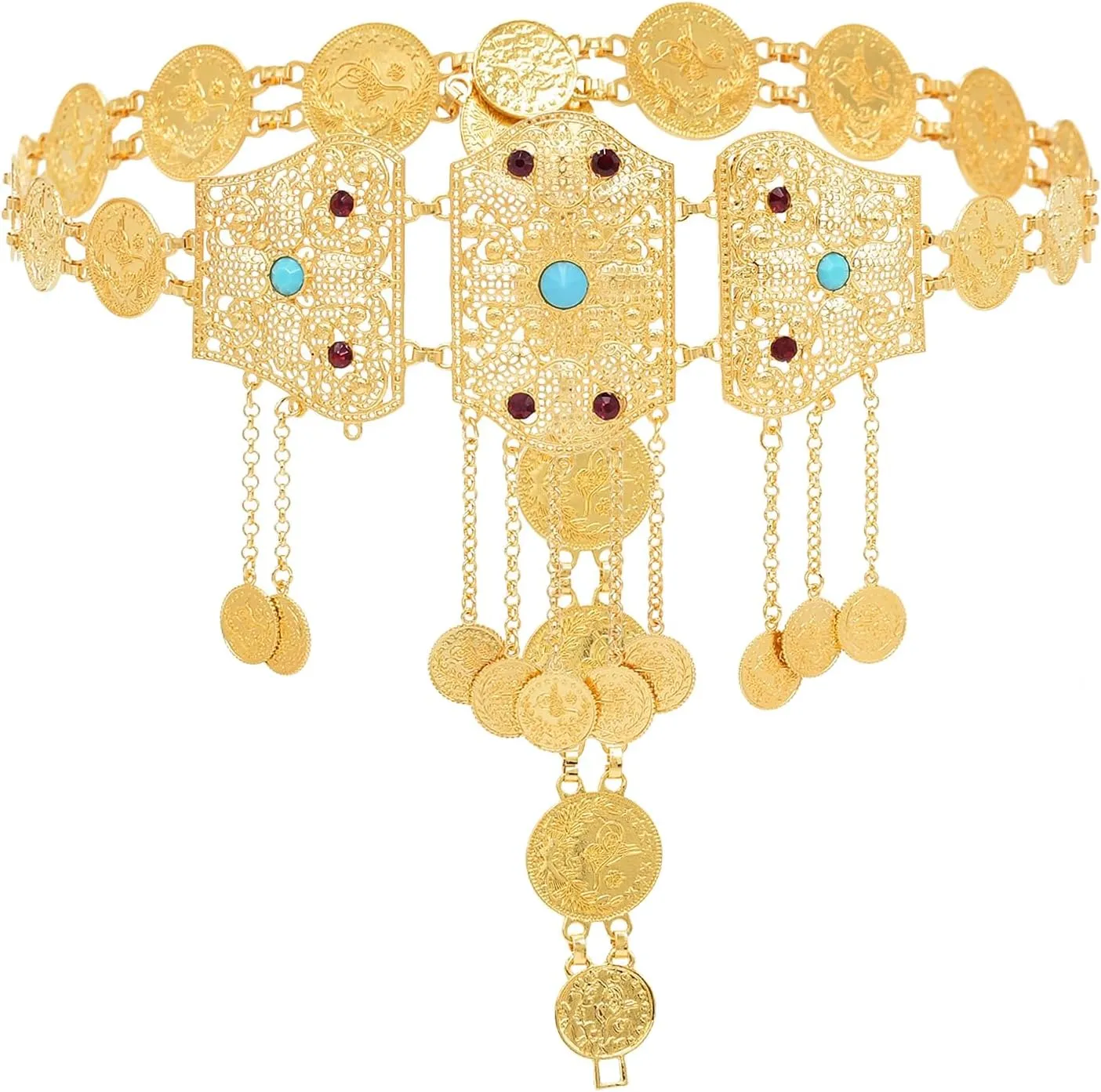 European Ethnic Tassel Accessories Ladies Body Chain
