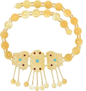 European Ethnic Tassel Accessories Ladies Body Chain