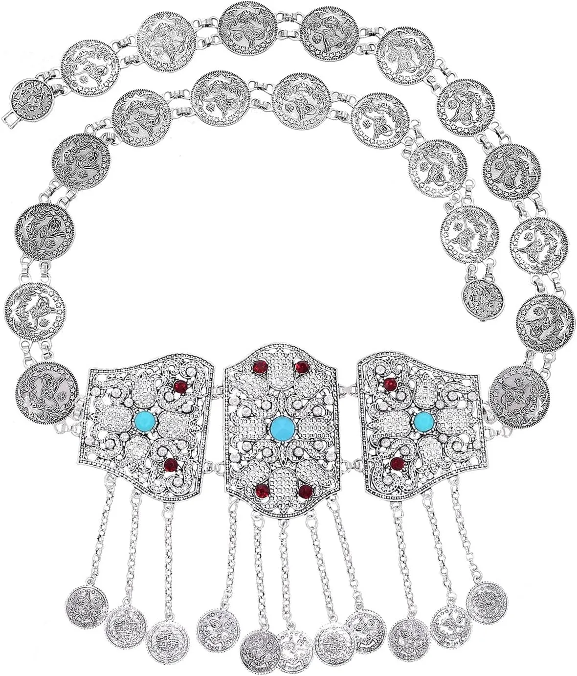 European Ethnic Tassel Accessories Ladies Body Chain