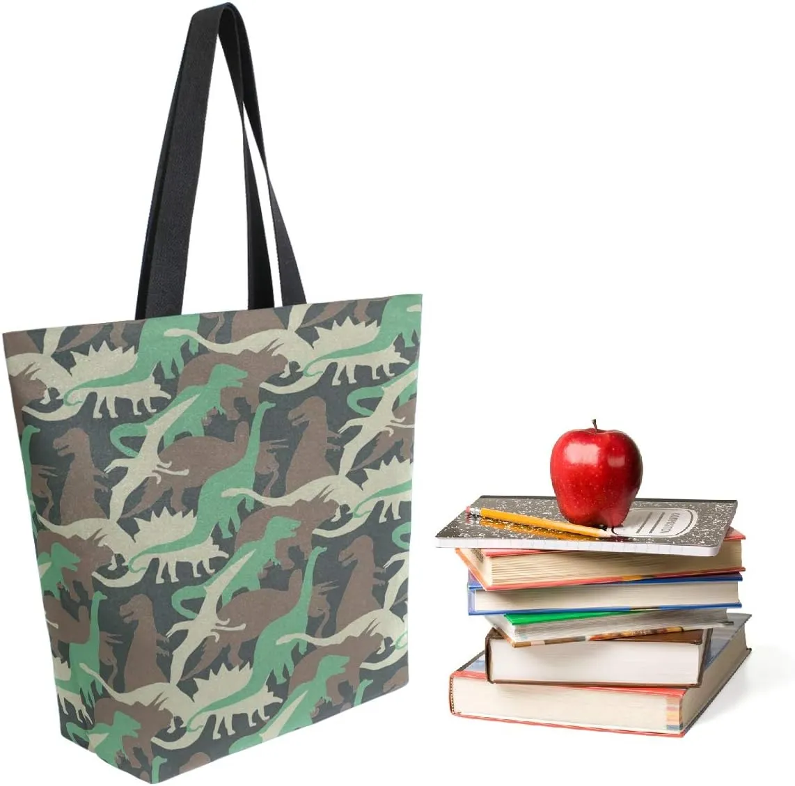 Fashion Beautiful Printed Pattern Extra Large Shoulder Tote Bag for Beach Travel Weekender Gym Grocery Shopping
