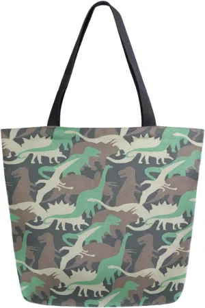 Fashion Beautiful Printed Pattern Extra Large Shoulder Tote Bag for Beach Travel Weekender Gym Grocery Shopping