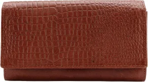 FINELAER Premium Leather Clutch Wallet Purse Stylish & Functional for Women