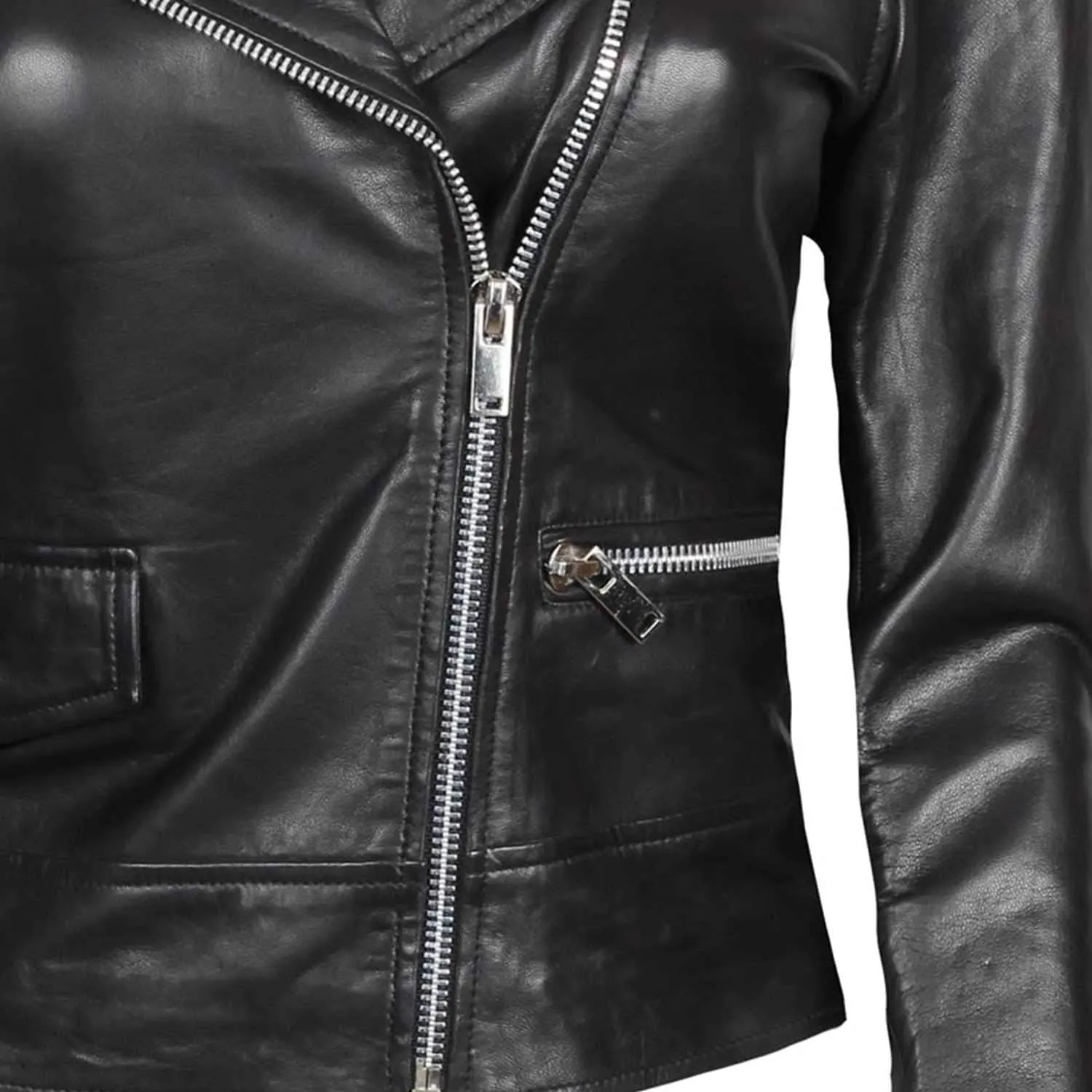 fjackets Leather Jackets For Women Real Lambskin Leather Outerwear Women Jackets
