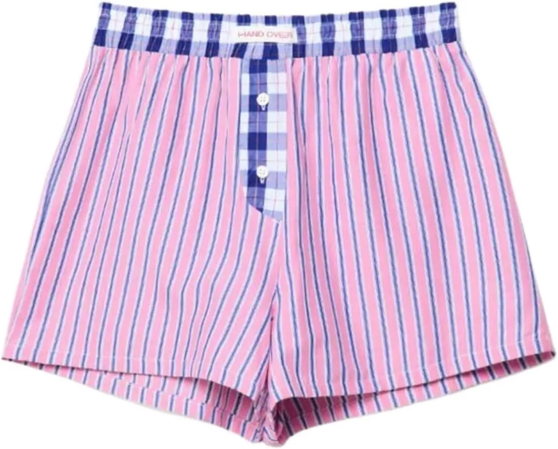 Gingham Boxer Shorts Women Cute Shorts Boxers Y2k Boxers High Waisted Shorts Plaid Checkered Shorts 2024