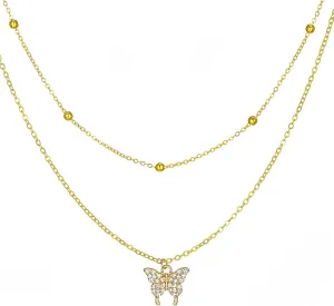 Gold Pendant Layered Necklaces, Cheap Everyday Layering Necklaces for Women Trendy