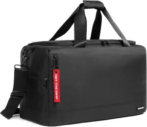 GRIPMODE sports bag with large shoe compartment, wet compartment, backpack function - bag for sports, travel & leisure 43 l capacity - fitness bag, training bag for men and women