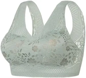 Hatmeo Women's Orthopedic Anti-Sagging Bra Hatmeo Bra for Senior Women Posture Correcting Bra Breathable Push up Bras