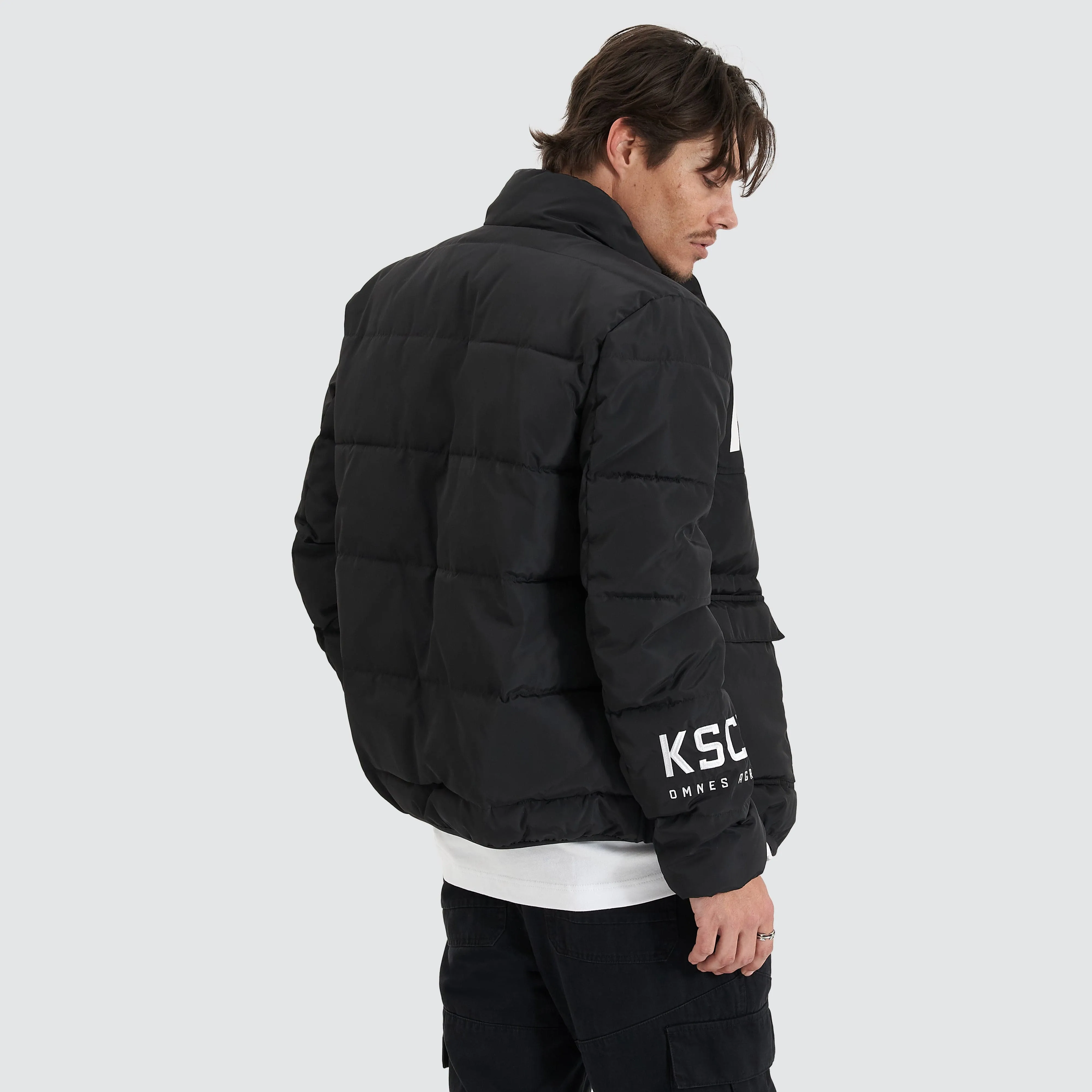 Infinity Puffer Jacket Black