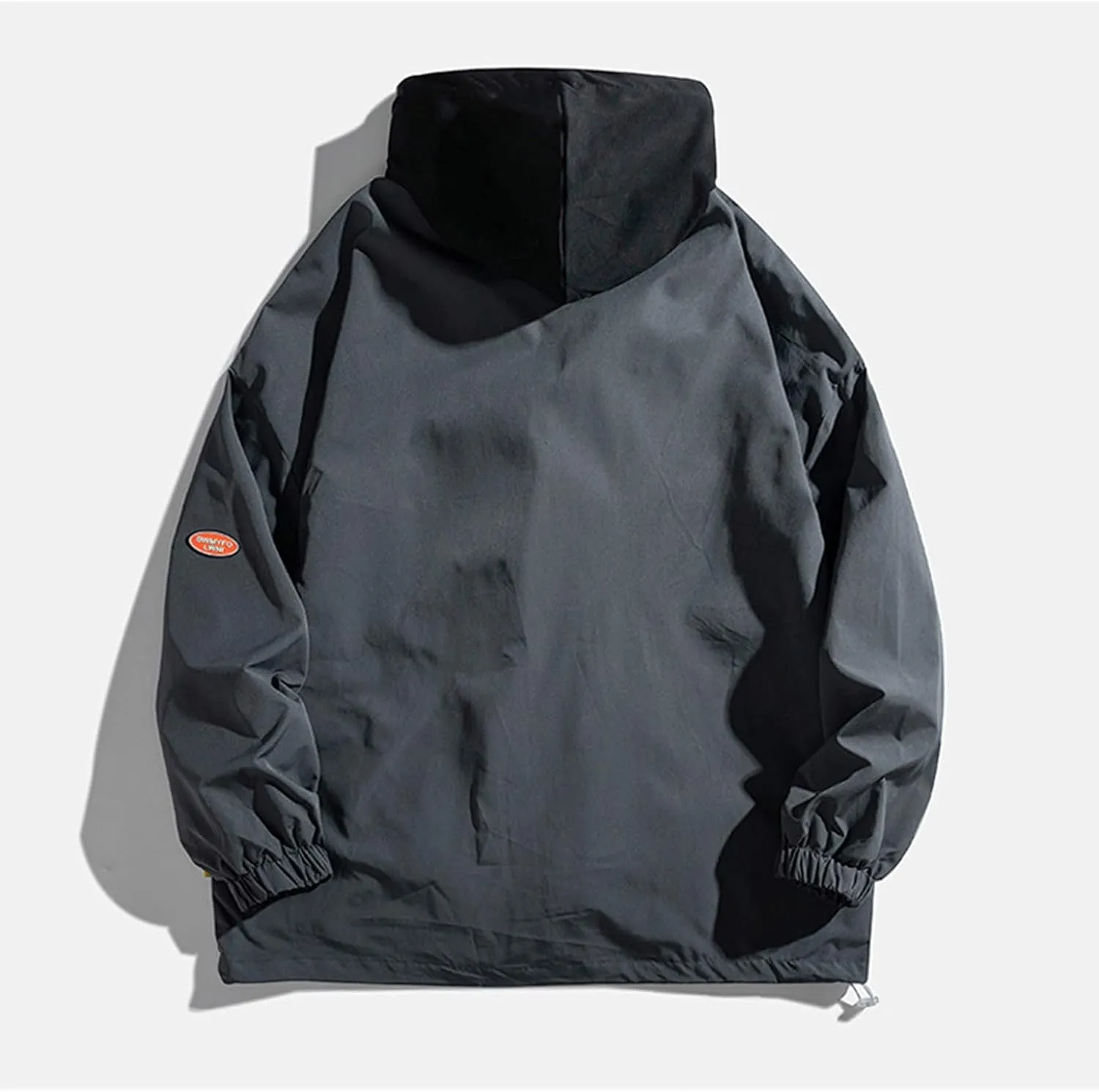 Jacket for Men Windbreaker Lightweight Hooded Jacket Casual Stylish Cycling Travel Outdoor Fishing Coats with Pocket