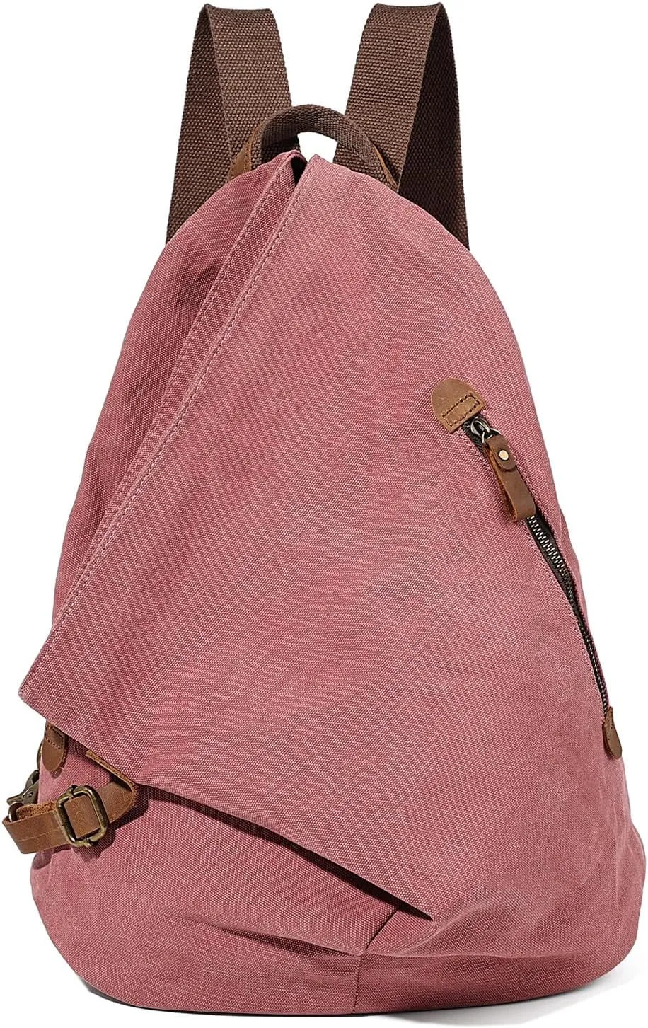 KL928 Canvas Vintage Backpack  Large Casual Daypack Outdoor Travel Rucksack Hiking Backpacks for Men Women