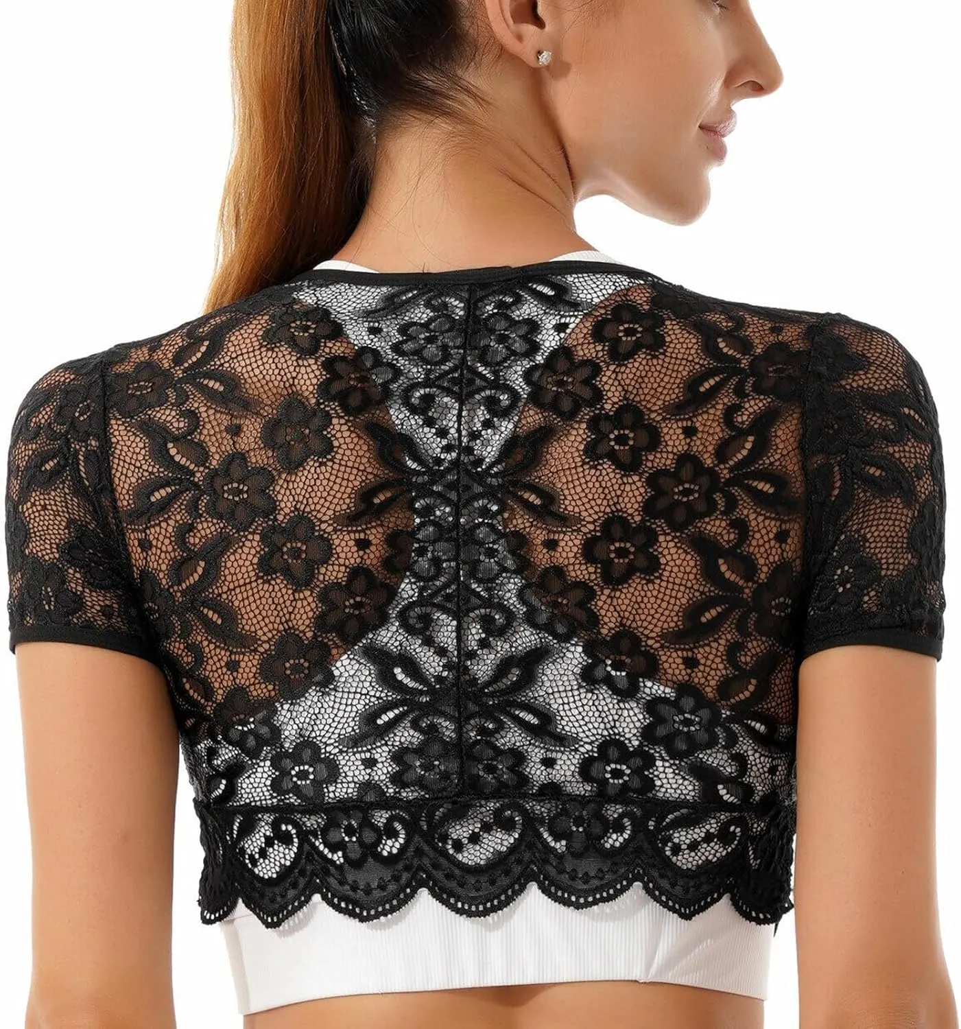 Ladies Elegant Classical Halloween Beer Festival Regular Bottom Lace Small Shirt Top Wrapped Chemise Lingerie for