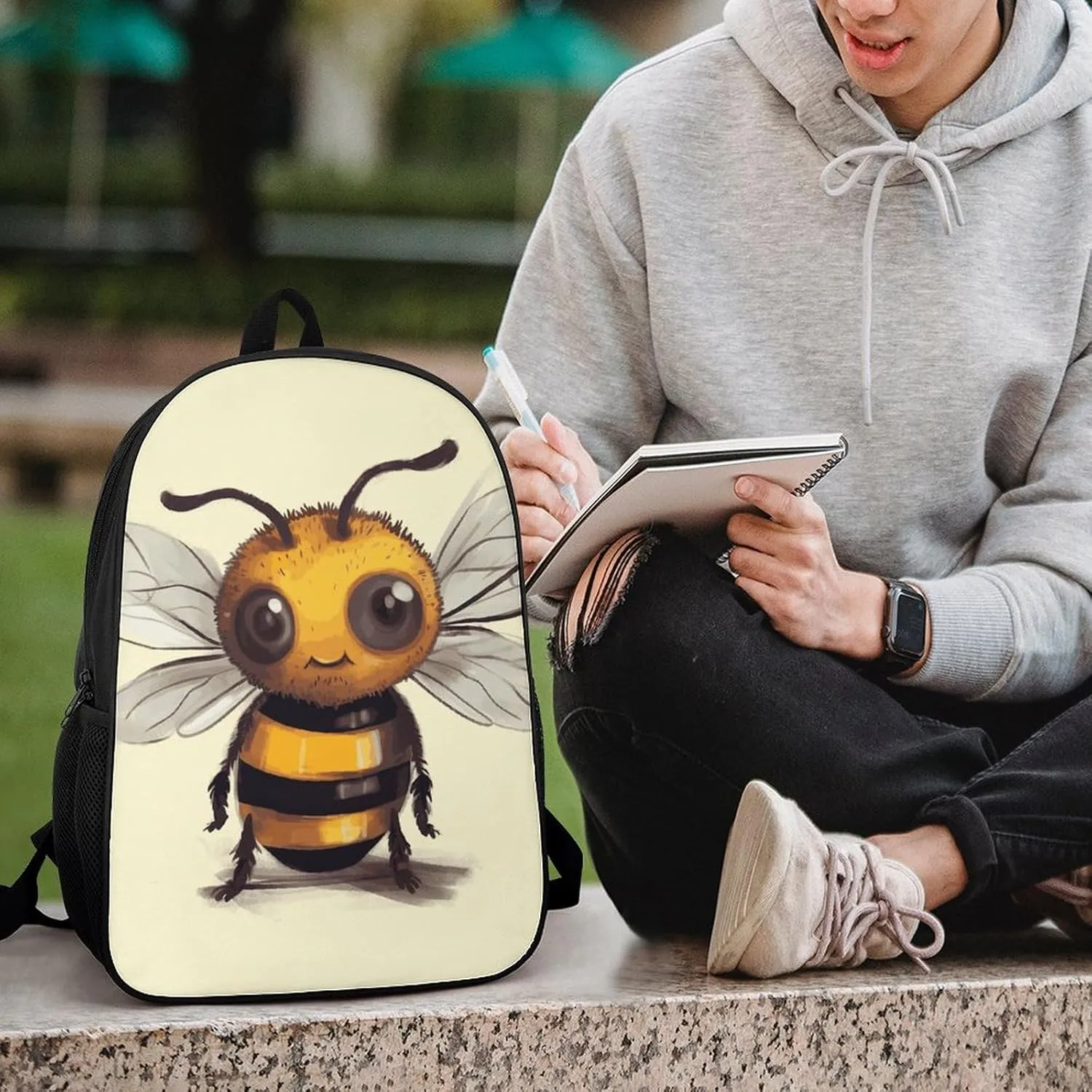 Laptop Backpack Casual Daypack Waterproof Cute Animal Computer Bag Business Work Bag for Travel