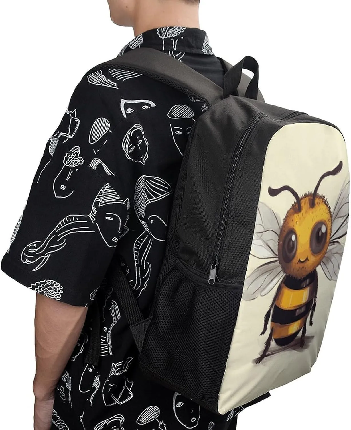 Laptop Backpack Casual Daypack Waterproof Cute Animal Computer Bag Business Work Bag for Travel