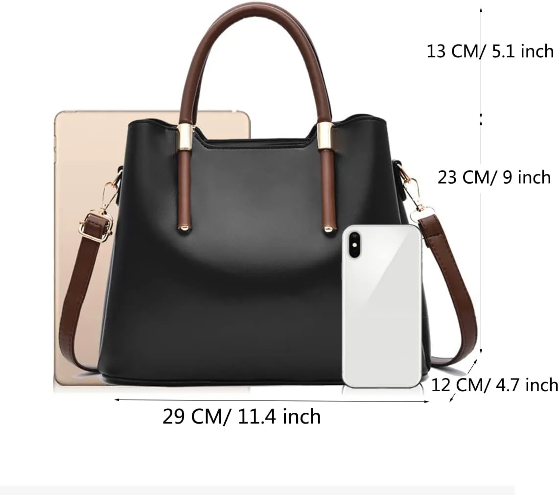 Large Green Crossbody Bag - Fashionable Leather Satchel Handbag for Women - Versatile Tote Purse with Top Handle