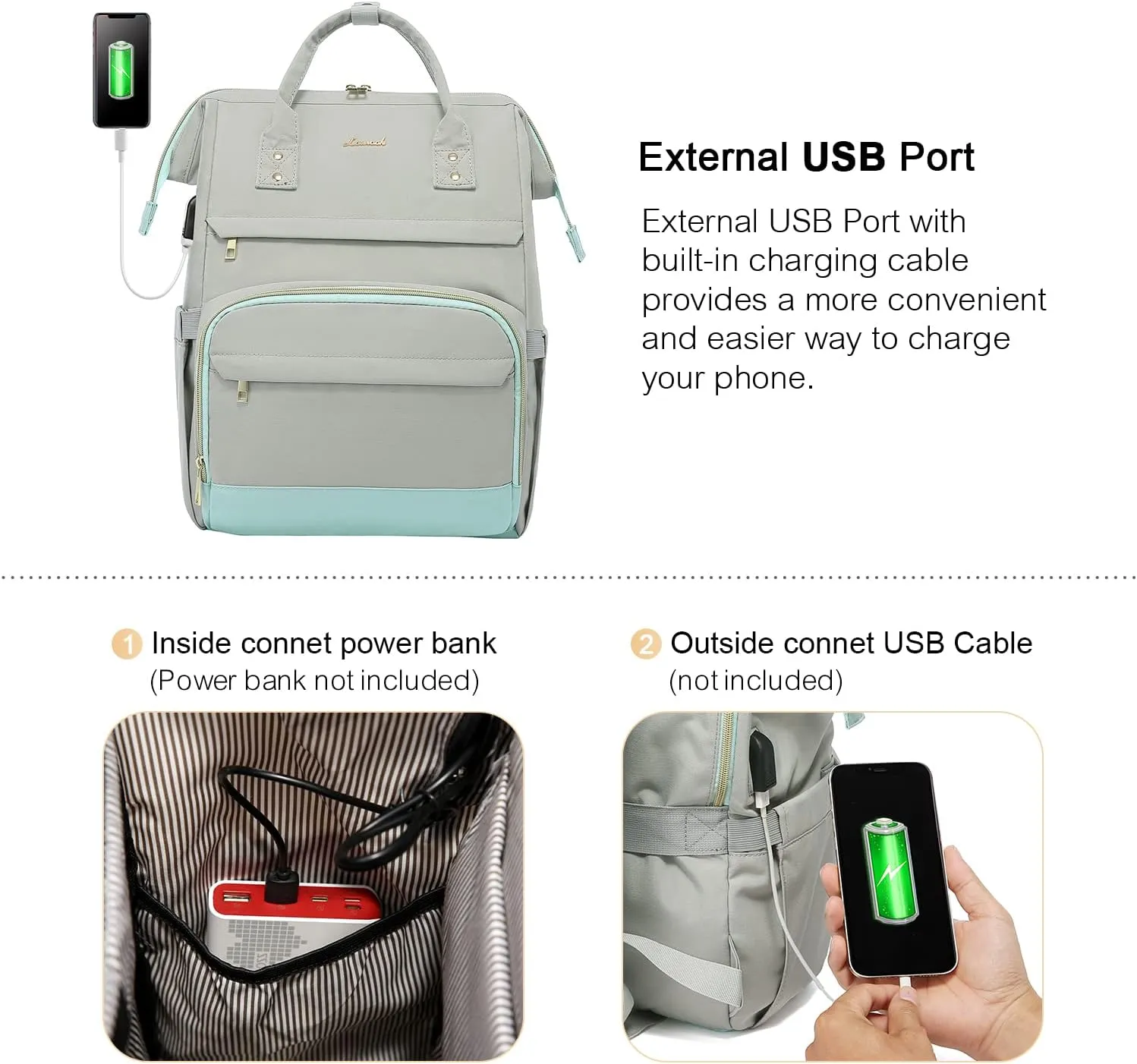 LOVEVOOK Laptop Backpack for Women Fashion 17-Inch Work Travel Backpack Purse Airline Approved Anti-theft Nurse Teacher Bag with USB Port