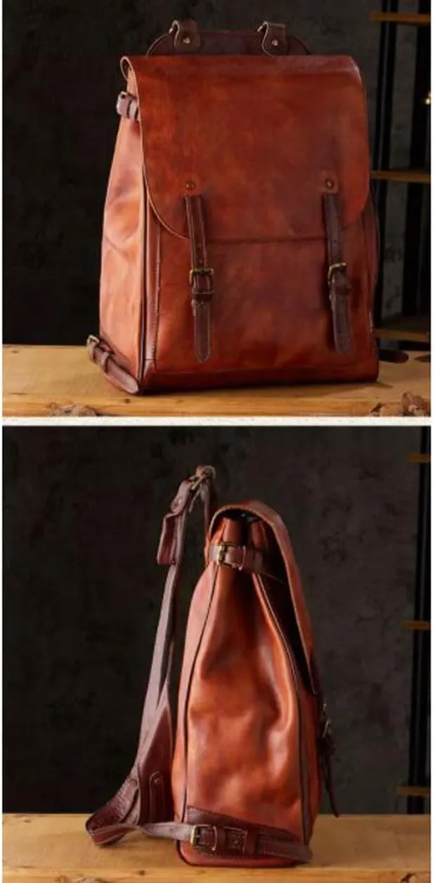 Luggage Bags Backpacks Genuine Leather Laptop Bags Casual Daypack Mens Briefcases Computers Bags Bookbags