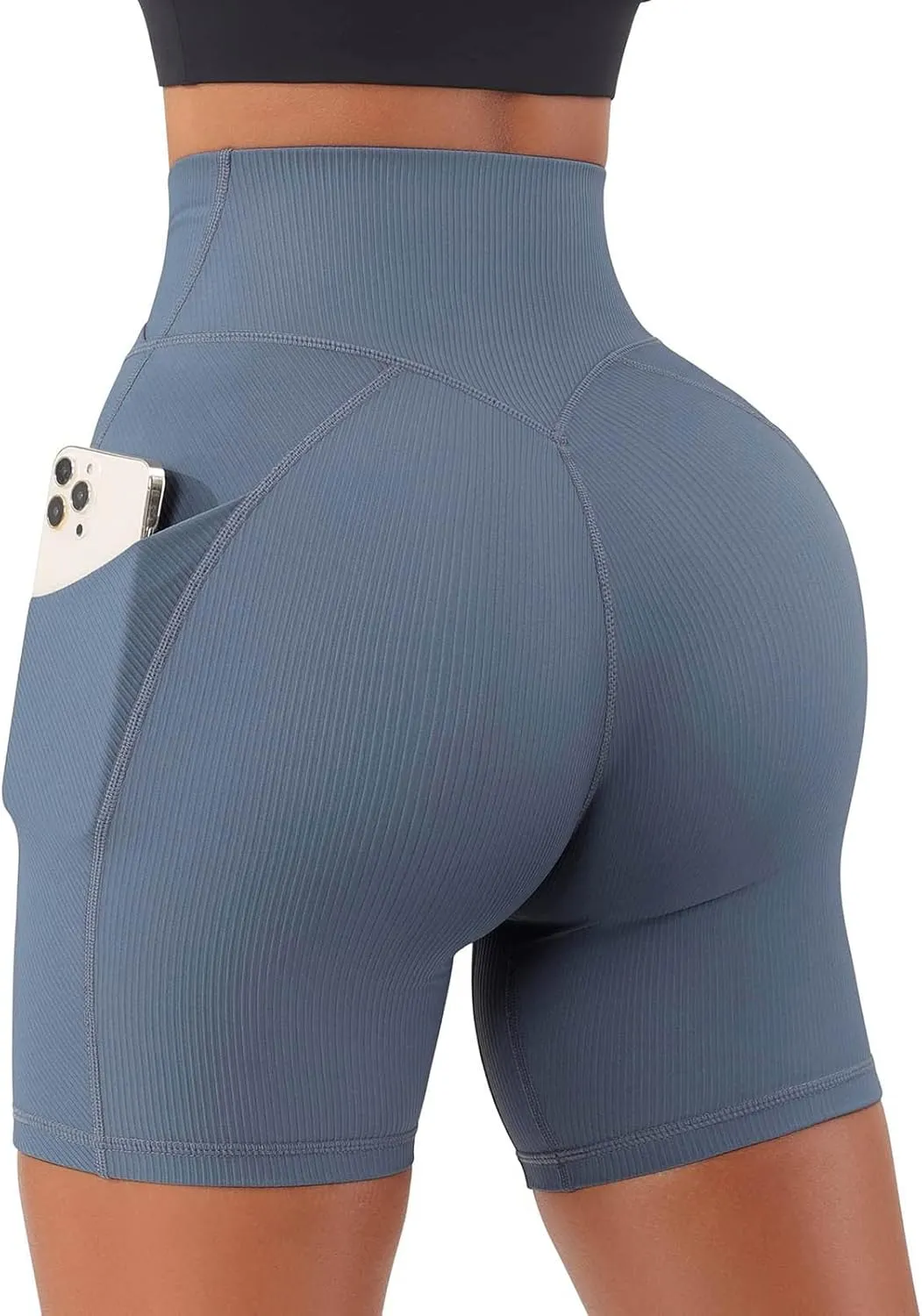 Maternity Yoga Shorts Biker Women High Waisted Shorts Shorts Butt Cross Waist Workout Lifting V Yoga Shorts