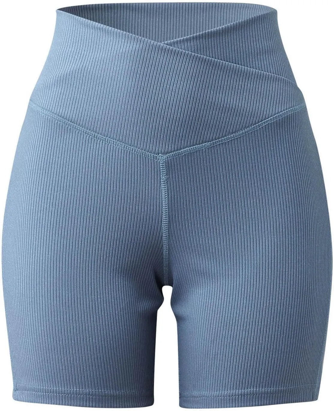 Maternity Yoga Shorts Biker Women High Waisted Shorts Shorts Butt Cross Waist Workout Lifting V Yoga Shorts