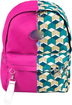 Maxer School Bag Outdoor Casual Shoulders Backpack Japanese Anime Travel Daypacks for Women Men Teens Kids