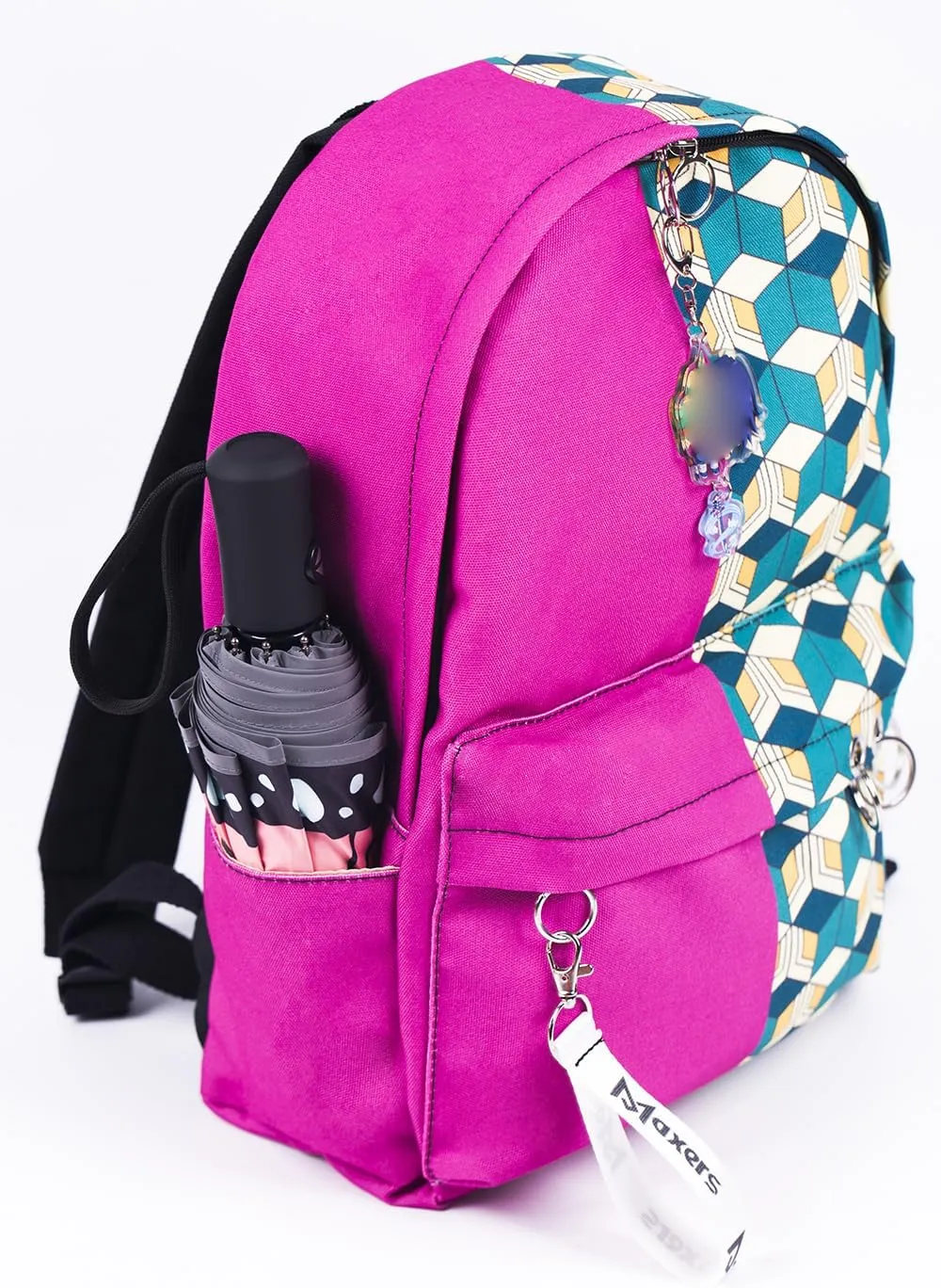 Maxer School Bag Outdoor Casual Shoulders Backpack Japanese Anime Travel Daypacks for Women Men Teens Kids