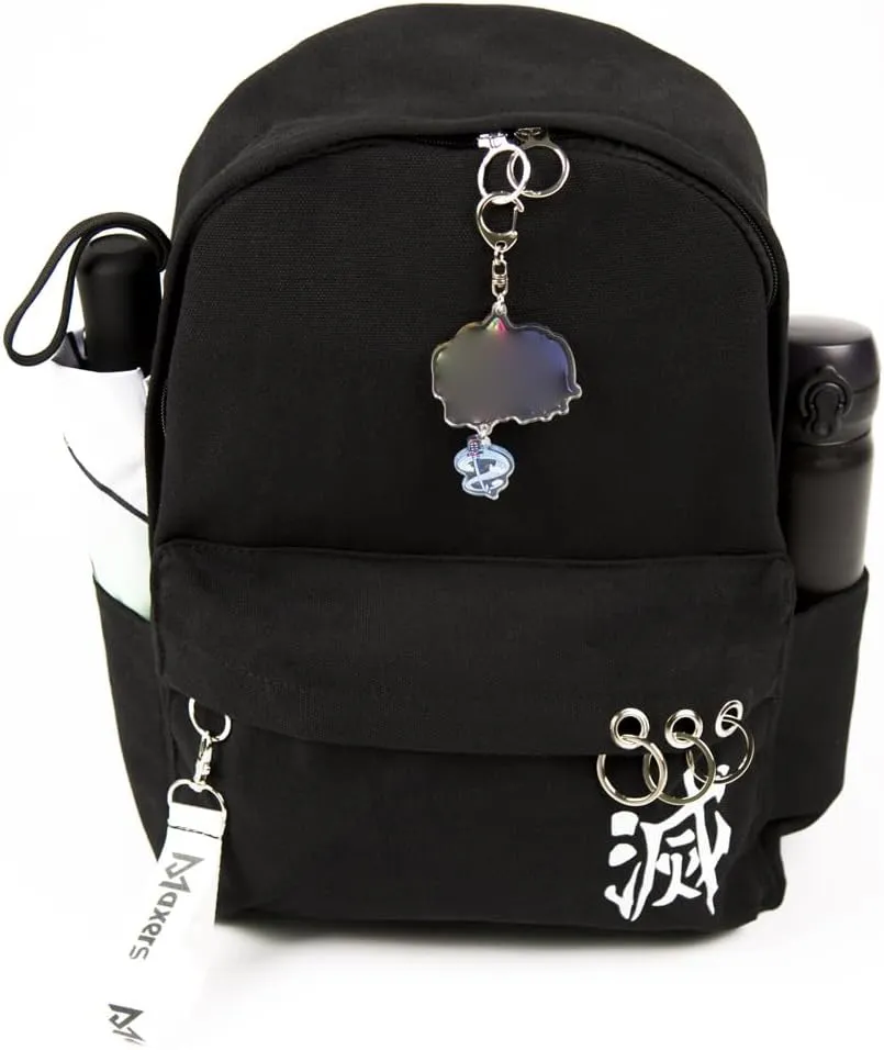 Maxer School Bag Outdoor Casual Shoulders Backpack Japanese Anime Travel Daypacks for Women Men