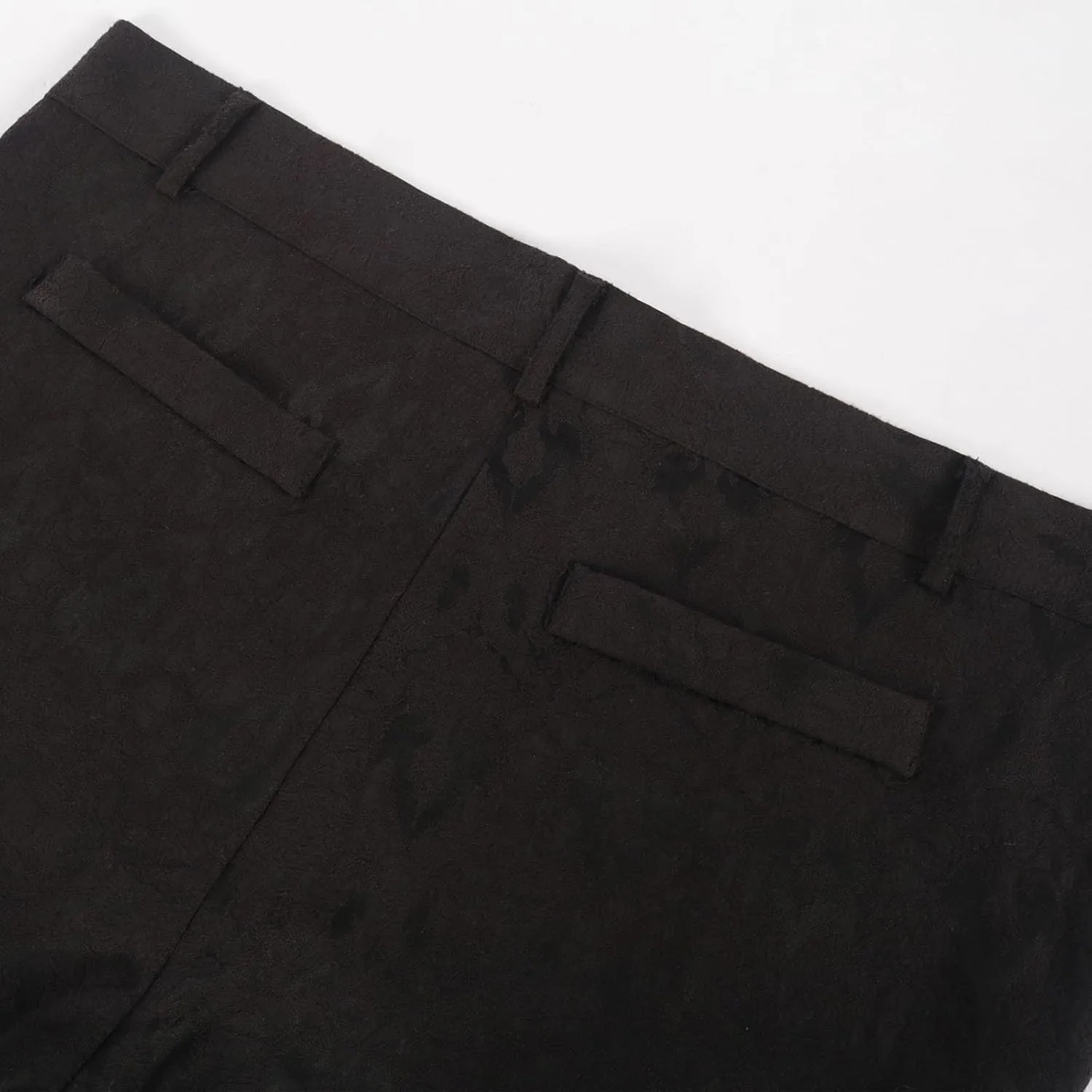 Men's Formal Slim Fit Dress Pants Elastic Waist Tailored Trousers Office Straight Stretch Workwear Business