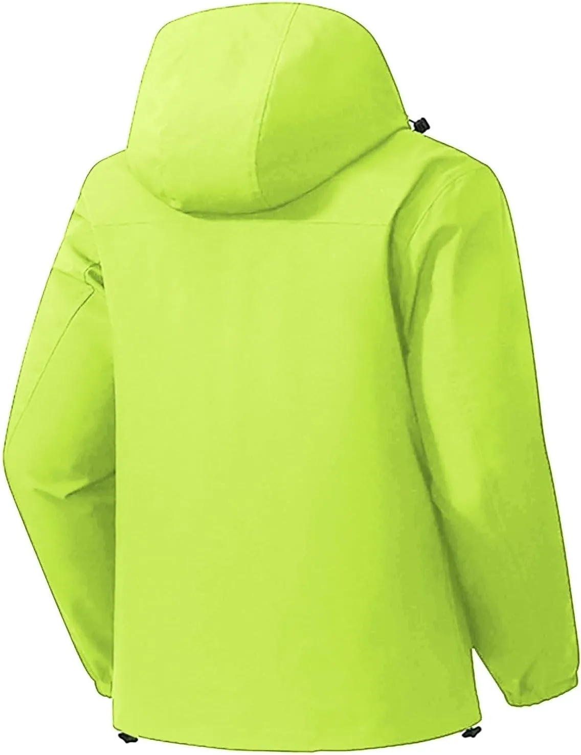 Men's Tactical Jacket Waterproof Softshell Fleece Lined Hooded Coats Outdoor Hiking Windbreaker