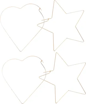 Metal Ear Studs for Women 2 Pairs of Minimalist Earrings Fashionable and Durable