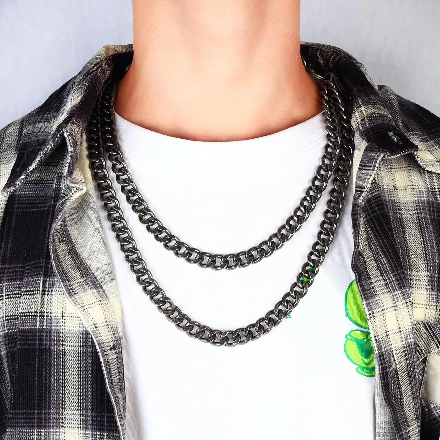 MILAKOO Jeans Chains for Men Hip-hop Emo Biker Cool Chains Belt Unisex Punk Chains for Pants