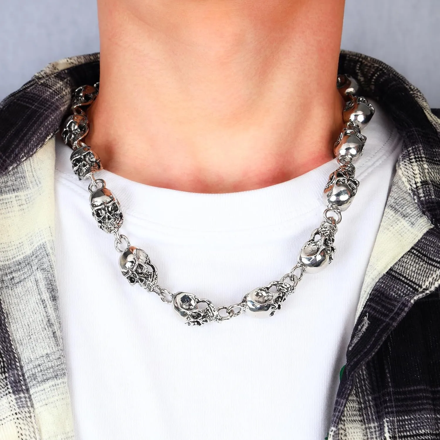 MILAKOO Jeans Chains for Men Hip-hop Emo Biker Cool Chains Belt Unisex Punk Chains for Pants