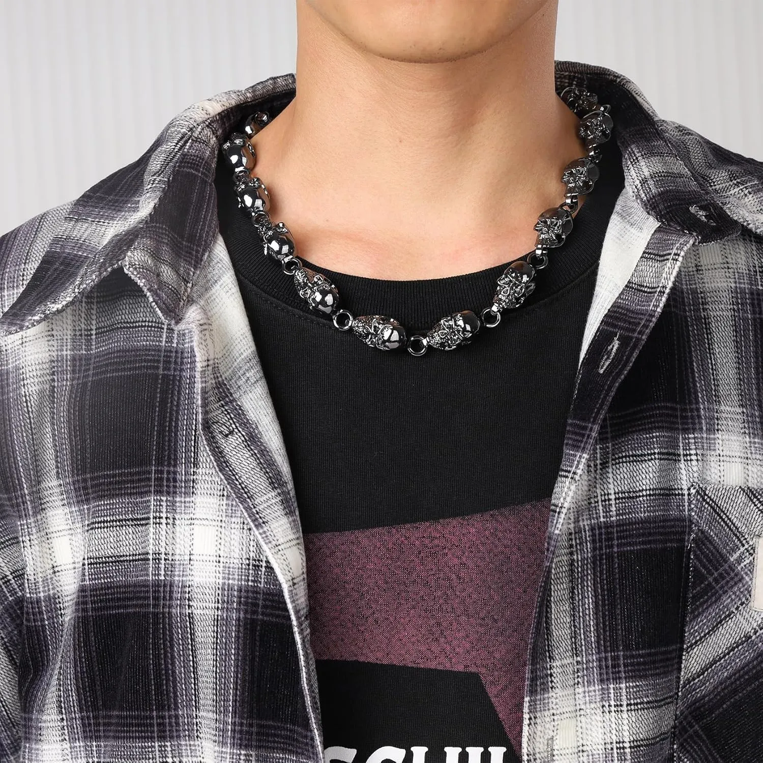 MILAKOO Jeans Chains for Men Hip-hop Emo Biker Cool Chains Belt Unisex Punk Chains for Pants