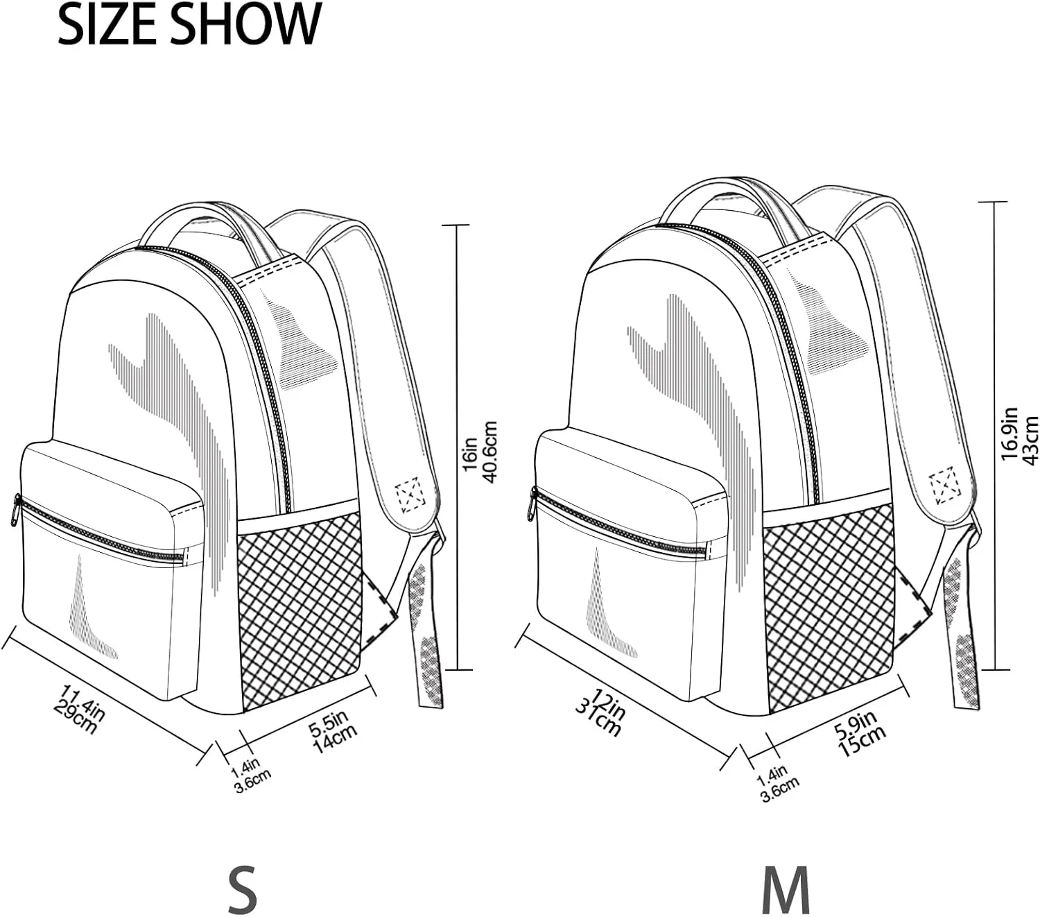 Orange Monster Truck Boys Girls Kids School Backpacks Bookbag, Elementary School Bag Travel Backpack Daypack