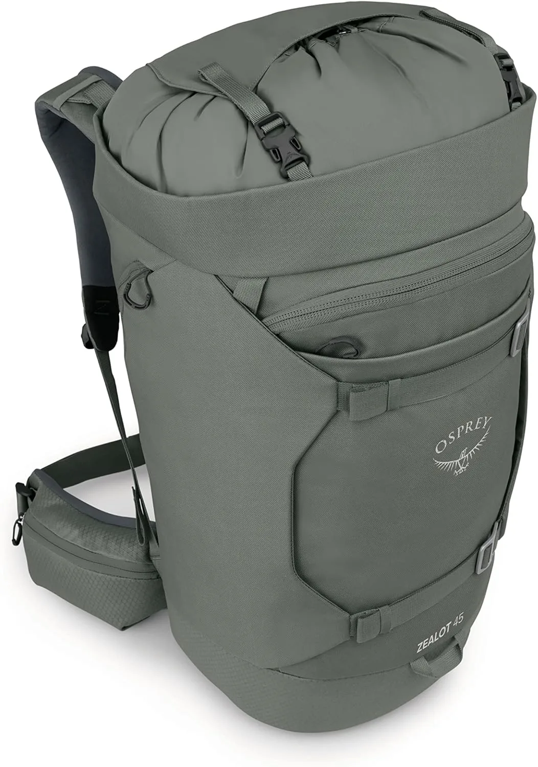 Osprey Zealot 45L Climbing Backpack, Rocky Brook Green, M/L