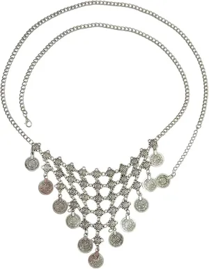 Pendant Waist Chain Dance Ethnic Style Body Chain for Women