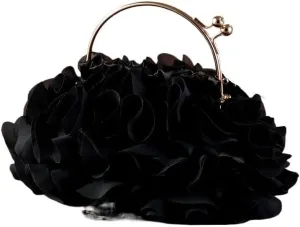 Portable Flower Banquet Handbag For Brides Cheongsam Wedding Purse